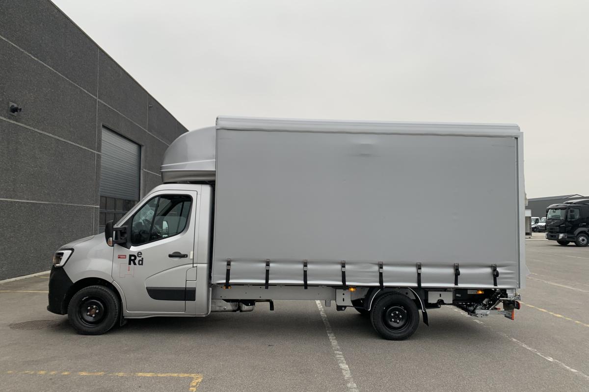 Schuifzeilen bestelwagens