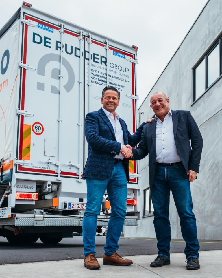 Stefaan Crombez et Kurt Ghekiere chez le nouveau camion