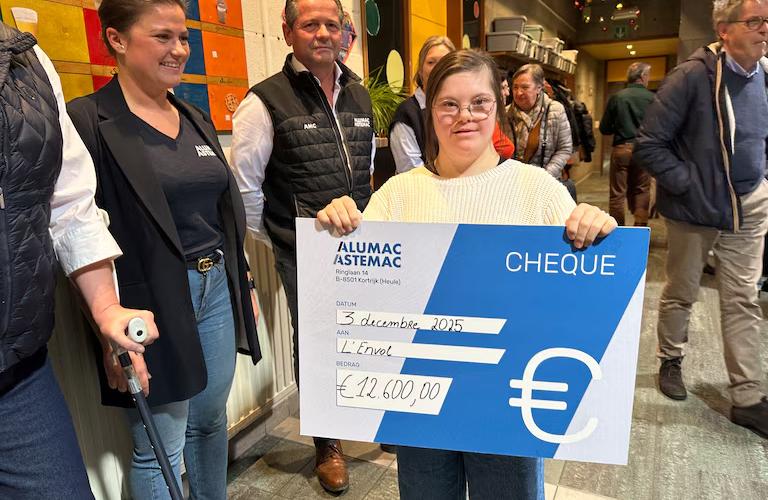 ALUMAC & ASTEMAC font un don de 12.600 euros à l'association L'Envol