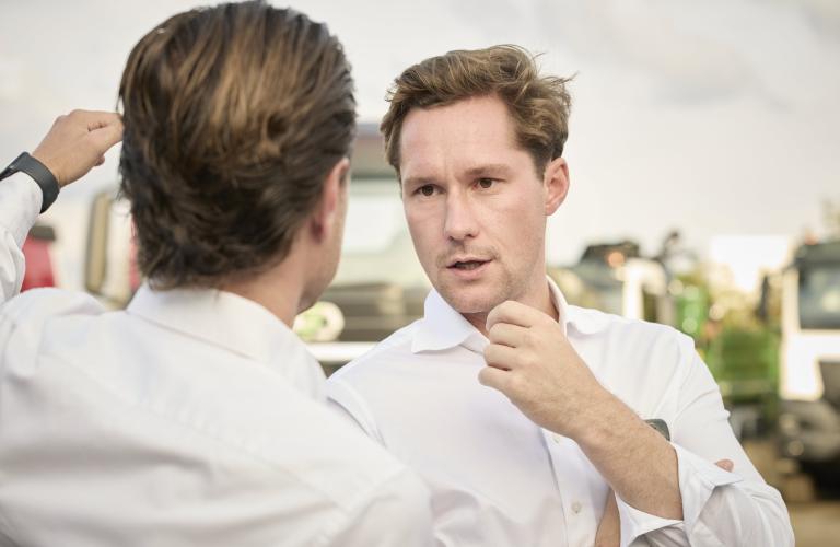 Louis Vander Stichele dirige le site de Renaix