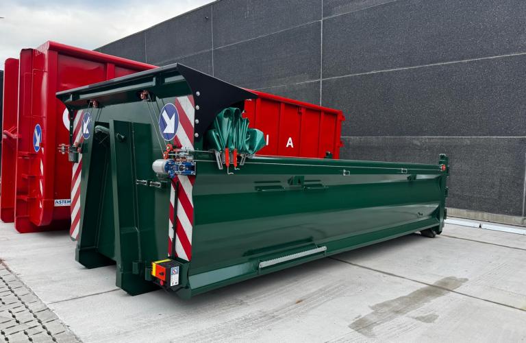 Conteneur de terrassement Hardox New Generation - version verte