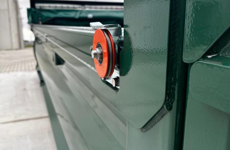Côté sans soudure du conteneur de terrassement Hardox New Generation