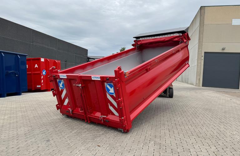 Conteneur de terrassement Hardox New Generation - version rouge